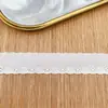Tela de Encaje de Algodón, Accesorios para Ropa Infantil, Encaje Bordado Hueco en Forma de Corazón de Tira Pequeña Soluble en Agua, Fabricante de Encaje de Hilo de Algodón