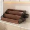 Estante para condimentos de cocina, estante para condimentos de encimera, estante multifuncional de almacenamiento de condimentos para aceite, sal, salsa y vinagre
