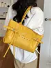 Bolso Grande de Alta Gama para Mujer 2026 Nuevo Estilo Bolso de Hombro Versátil para el Trabajo, Bolso de Mano de Moda con Patrón de Cocodrilo Bolso Tote