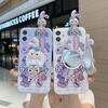 Funda Pintada para Teléfono Adecuada para Oppo Reno15 Realme C75 Espejo Stellalou Dibujo Animado 3D con Correa Cruzada