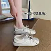 Zapatos Plateados Mary Jane Estilo Ballet para Mujer, Nuevos Tenis de Plataforma Planos Verano 2026, Zapatos Casuales Alemanes de Entrenamiento
