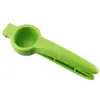 Exprimidor Manual Portátil para Uso Doméstico, Exprimidor de Limones Creativo Multicolor, Prensa de Frutas Frescas, Herramienta Simple para Separar Jugo