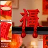 Decoração de Inauguração de Casa de Ano Novo Personagem da Sorte 3D Pequeno Ornamento de Mesa Ano do Cavalo Festival da Primavera Ano Novo Sala de Estar Arranjo de Atmosfera Festiva
