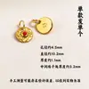 Colgante Pequeño Vintage Zakiram Clip de Encanto Pulsera de Cuerda Trenzada Colgante Lateral Accesorio de Joyería Unisex