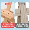 Caballete para Estudiante de Arte de Madera Maciza Soporte de Exhibición Publicitaria Tipo Soporte Ajustable Caballete de Madera para Niños para Boceto Pintura al Óleo