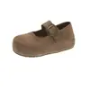 Zapatos Birkenstock de suela gruesa para aumentar la altura para mujer, nuevo modelo otoño-verano 2026, extremadamente elegantes y cómodos, mocasines Mary Jane