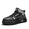 Zapatillas de caña alta para estudiantes, Nueva moda de otoño, Versátiles, Suela gruesa, Aumentan la altura, Bloques de color, Zapatos casuales, Zapatillas deportivas de moda para hombre, Venta al por mayor