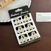 Pasador de perlas transfronterizo pinza pequeña pinzas de tiburón clip para flequillo femenino clip lateral accesorios para el cabello pasador joyería al por mayor