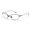 Yitong "202403" Estilo Old Money Ojo de Gato Mariposa Armazón de Lentes de Titanio Puro para Mujer, Look Sin Maquillaje, Armazón Grande, Venta al por Mayor de Gafas Danyang