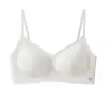 Ventas Directas de Fábrica Superventas Transfronterizos Ropa Interior Fina Transpirable de Verano con Soporte Suave Sin Costuras para Mujeres Reúne Busto Pequeño Sujetador Anticaída