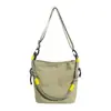 Outono 2026 Nova Bolsa de Ombro/Axila de Tecido de Nylon Versátil Bolsa Transversal Leve Simples Casual Bolsa Saco para Mulheres