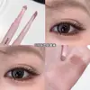 Menta dulce menisco doble cabeza gusano de seda acostado delineador de ojos madre sombra de gusano de seda acostado resaltador crema 2 en 1