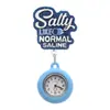 Reloj de Bolsillo Clásico de Enfermera y Doctor de Hospital con Apariencia Personalizada y Práctico Clip Retráctil para Insignia Colgante de Pecho