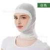 Touca de Trabalho Respirável para Fábrica de Alimentos, Touca de Malha com Fio, à Prova de Poeira, à Prova de Cabelos, Chapéu de Trabalho Limpo e Higiênico, Chapéu Profissional