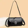 Comercio Exterior Transfronterizo Elegante Piel Suave para Mujer 2026 Modelo Nuevo Bolso de Hombro Cruzado Versátil Simple Bolso Cuadrado Pequeño Retro para Viajar