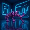 Figuras de Juguete de Mamut Personalizadas, Adornos Transformables de Esqueleto Moderno Impresos en 3D, Modelos 3D de Venta Caliente Transfronteriza