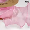 Cinta para Empaque de Flores Cinta de Gasa Ondulada Cola de Pez Cinta para Regalo Estilo Coreano Superposición Decorativa Lazo para Ramo