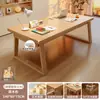 Sala de estar grande mesa longa leitura aprendizado quarto escritório em casa sofá costas mesa longa de-mesa de sala de estar duas pessoas
