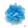 Flor de gasa de tela de estilo coreano hecha a mano, accesorios para el cabello, material para bolsos, zapatos, sombreros, accesorios de ropa, flores