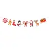 Conjunto de Decoração de Festa de Natal Transfronteiriça Banner MerryChristmas Enfeite Espiral Topper de Bolo