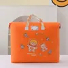 Bolsa de Almacenamiento de Dibujos Animados, Bolsa Gruesa No Tejida, Bolsa de Almacenamiento para Edredones Infantiles, Organizador de Ropa para Dormitorio de Estudiantes, Edredón Textil para el Hogar