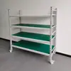 Rack de Envelhecimento Rack de Teste Rack de Tomadas Antiestático de Múltiplas Camadas Carrinho de Giro para Oficina com Rodas Rack de Logística Rack de Fixação de Iluminação para Monitor