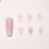 Decoraciones para Uñas Jellyfish de Color Mixto Luminoso con Purpurina Fina Transparente Hielo 3D DIY Resina Accesorios Pequeños Piezas de Decoración para Uñas