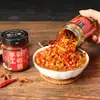 Salsa de Chile Picante con Pimientos Verdes y Rojos Picados, una Especialidad de Long'An, Guangxi, para Mezclar con Arroz y Fideos, Entrega Directa de Fábrica, Picante
