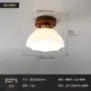 Nova luminária de corredor estilo chinês simples nogueira led para estudo quarto restaurante estilo chinês Nova luminária de teto estilo chinês