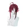 Xiaoyao you esposa de arroz original ciudad Shenlu Ye patio plano Tíbet peluca de cosplay anti-rizos fácil de peinar pelo teñido coleta