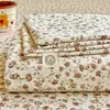 Sábana de Algodón Lavado Clase A, Pieza Única, Apta para Todas las Estaciones, Sábana Individual/Doble para Dormitorio, Juego de Tres Piezas con Funda de Almohada, Modelo Nuevo 3