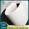 Fornecimento Direto da Fábrica Preto e Branco Borda Lisa com Travamento Elástico Cós Elástico Borracha Elástico Estreito Calças Acessórios de Vestuário Poliéster
