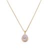 Europa y Estados Unidos superventas simple fresco amor micro-incrustado circón collar nicho todo-combinable colgante en forma de corazón cadena clavícula mujeres