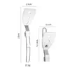 Utensilios de Cocina para Exteriores Acero Inoxidable 304 Espátula Plegable Vajilla de Camping Portátil Picnic Olla Caliente Cuchara Colador Utensilios de Cocina