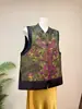 Novo Estilo Chinês Estilo Nacional Phoenix Jacquard Colete Gola Alta Camisola 2026 Outono Novo Colete Solto Feminino Novo Estilo Chinês Outono