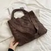Moda Otoño Invierno Bolso de Mano Bolso de Hombro Bolso de Mujer para el Trabajo Versátil Bolso Tote Alto Grado Transfronterizo Gran Capacidad Retro
