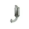 Motor diésel monocilíndrico Silenciador de acero inoxidable R175 195 1105 1115 Tubo de escape Accesorios de silenciamiento