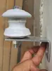 Suporte Isolador Cerâmico para Fios Elétricos, Isolador de Baixa Tensão, Guia de Fio, Ferramenta de 220 Volts, Coluna Magnética, Espaçador de Contas, Cerâmica Fixa