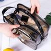 Bolsa de Higiene Pessoal Portátil de PVC Atacado Bolsa de Armazenamento de Cosméticos Impermeável com Separação Seca e Úmida Bolsa Impermeável e à Prova de Umidade para Viagem Masculina