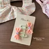 Nuevo Estilo Coreano Chica Dulce Bebé Fresco Lindo Moño Flequillo Lateral Pinza para el Cabello Accesorios para el Cabello de Niña