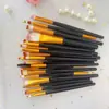 Set de Pinceles de Maquillaje Pincel para Sombra de Ojos Pincel para Polvo Suelto Pincel para Cejas Pincel para Base de Maquillaje Set de Pinceles para Rubor Set Completo de Herramientas Cerdas Suaves Súper Suaves