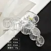 2025 novo clipe de fixação grande de acrílico alta transparência clipe de fundo explosivo acessórios de presilha de cabelo manual fabricantes em estoque vendas diretas