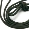 En stock, accesorios de ropa, cordón redondo de poliéster con cifrado de 4,5 mm para pantalones, sombrero, cuerda a prueba de viento, cordón redondo deportivo para zapatos.