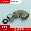 Accesorios para tuberías de suministro de aguas grises PPR de Guangdong Liansu, tubería PPR, codo flexible de cobre, agente de primera clase, precio de fábrica, suministro directo