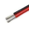 Venta al por mayor No. 8 28 resistente a altas temperaturas rojo y negro silicona paralelo doble línea paralela lámparas y linternas de nueva energía modelo de avión batería de litio línea electrónica