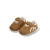 Zapatos de invierno para bebé para hombres y mujeres 6-12 meses Suela suave Forro polar Zapatos de algodón para bebé Zapatos para niños pequeños Otoño e Invierno Bebés y Niños pequeños