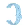 Adequado para Pulseira Huawei 8/9/10 Estilo Furo Oficial Pulseira de Silicone Huawei Band8/9 Pulseira Respirável