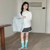 Conjunto de Primavera y Otoño para Niñas 2026 Nuevo Dulce Estilo Coreano Suéter con Pedrería Permanente Camisa Falda Plisada Conjunto de Tres Piezas Transfronterizo