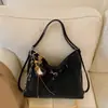 Bolsa de Axila Retro de Grande Capacidade para Mulheres 2025 Nova Tendência Moda Estilo Coreano Bolsa Tote Casual Grande Capacidade Bolsa para o Dia a Dia