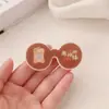 Grampo de Cabelo Criativo com Texto para Vestibular Aluno do Ensino Médio Acessórios de Cabelo Clipe Bico de Pato Acrílico Grampo de Cabelo Super Fofo Headwear